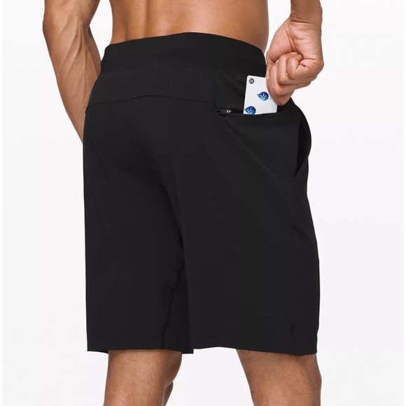 Lululemon T.H.E Linerless Short 9"  - Men's Size XL - Black - Picture 2 of 8